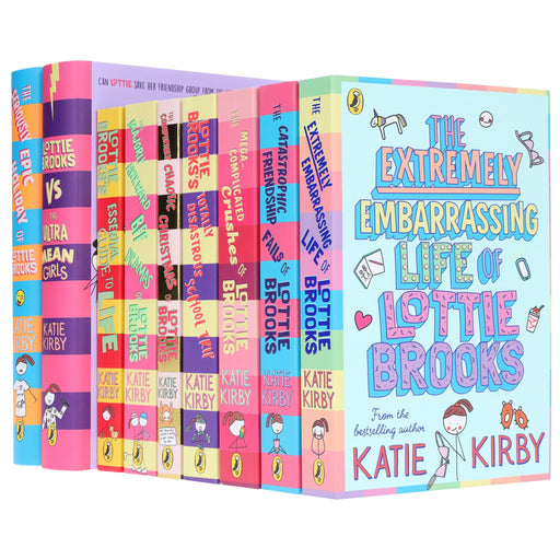 Lottie Brooks Series By Katie Kirby 9 Books Collection Set - Ages 9-12 - Paperback/Hardback 9-14 Penguin Random House