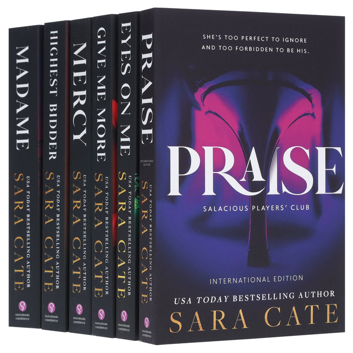 Salacious Players' Club Series By Sara Cate 6 Books Collection Set - Fiction - Paperback Fiction Sourcebooks, Inc