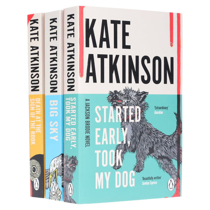 Jackson Brodie Series (Book 4-6) By Kate Atkinson: 3 Books Collection Set - Fiction - Paperback Fiction Penguin