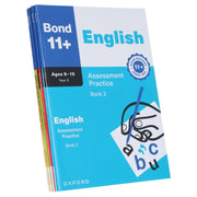 Bond 11+ Assessment Practice (Book 2) for Ages 9-10 (Year 5) 4 Books Collection Set - Paperback 9-14 OUP Oxford