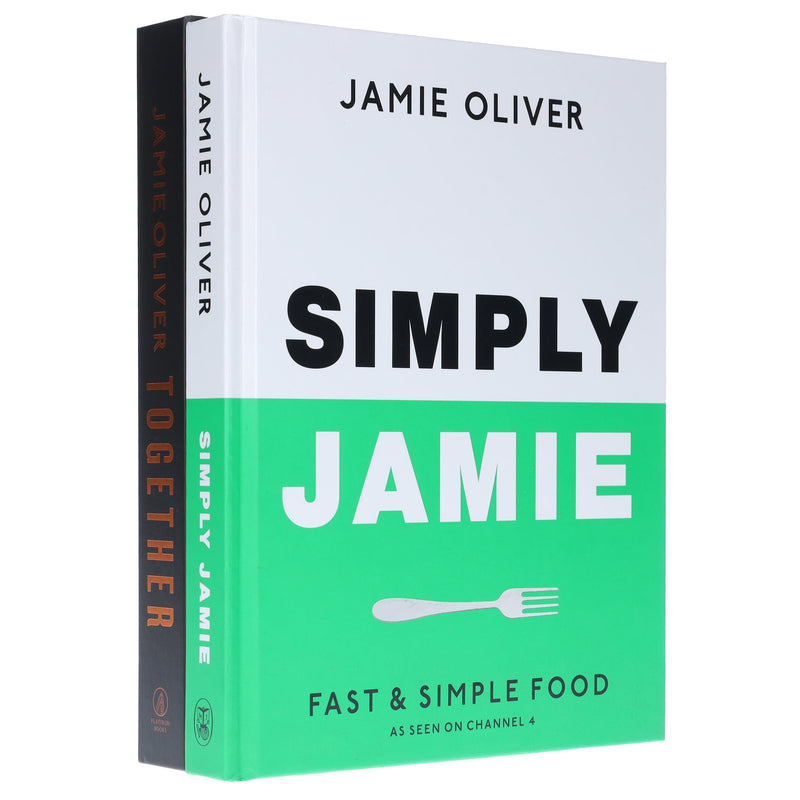 Together & Simply Jamie: By Jamie Oliver 2 Books Collection Set - Non Fiction - Hardback Non-Fiction Various