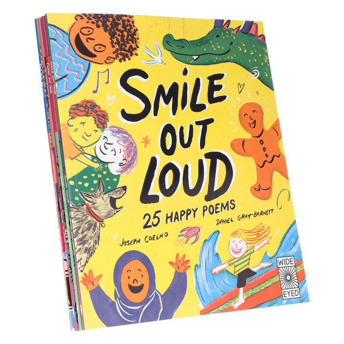 Poetry to Perform Series By Joseph Coelho: Illustrated 4 Picture Books Collection Set - Ages 5-10 - Paperback 5-7 Quarto Publishing PLC