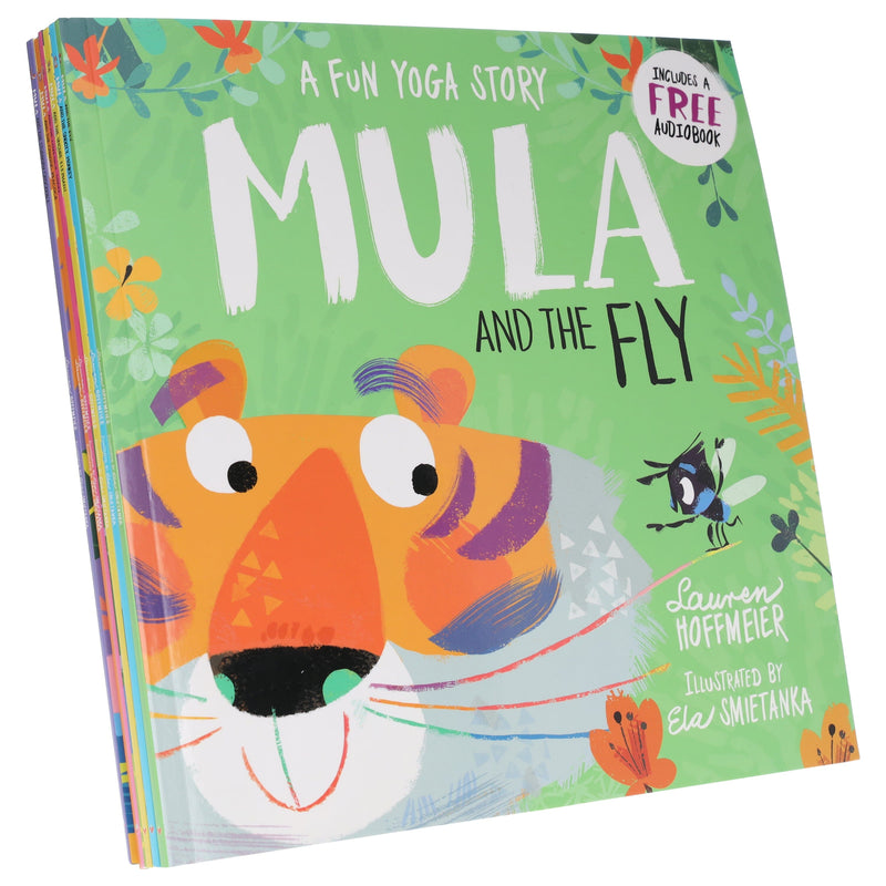 Mula and the Fly Animal Fun Yoga Stories 6 Picture Books Collection Set - Ages 3-6 - Paperback 3-5 Sweet Cherry Publishing