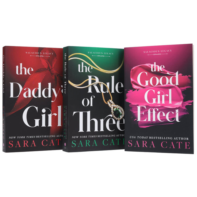 Salacious Legacy Series by Sara Cate 3 Books Collection Set - Fiction - Paperback Fiction Sourcebooks