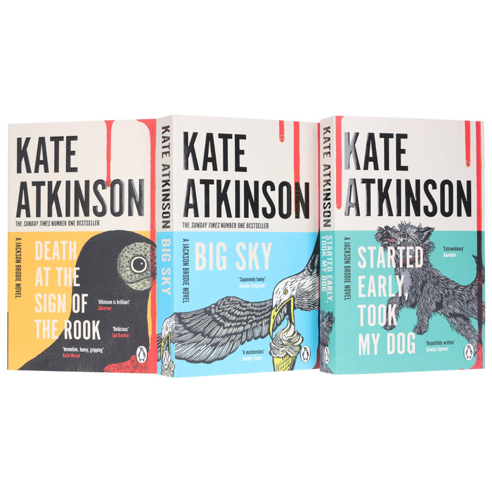 Jackson Brodie Series (Book 4-6) By Kate Atkinson: 3 Books Collection Set - Fiction - Paperback Fiction Penguin
