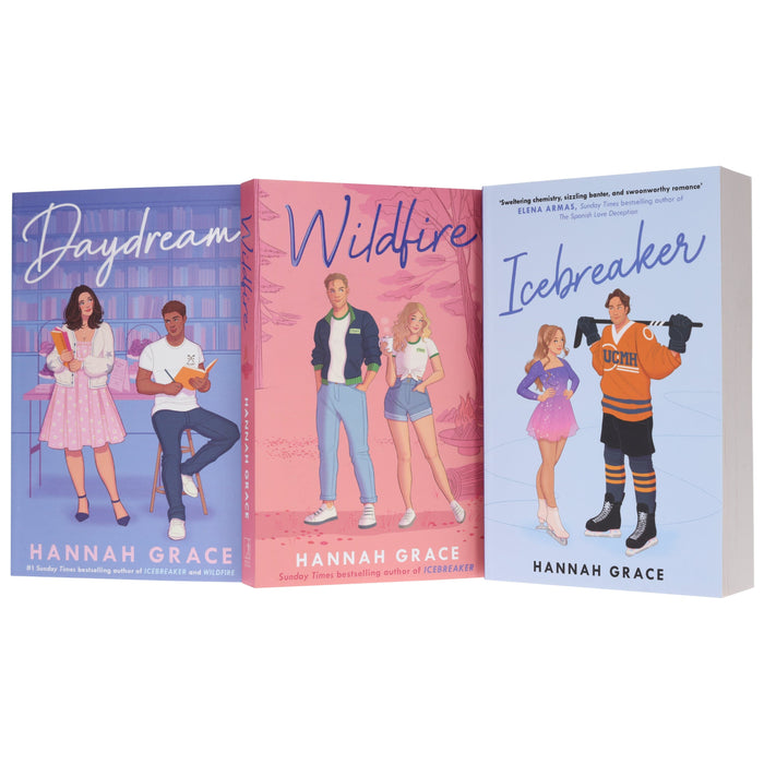 The Maple Hills Series By Hannah Grace (Icebreaker, Wildfire & Daydream) 3 Books Collection Set - Fiction - Paperback Fiction Simon & Schuster