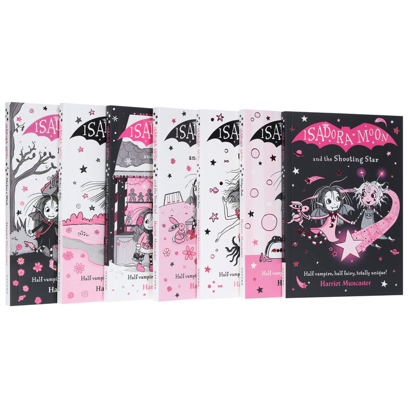 Isadora Moon Series By Harriet Muncaster: illustrated 7 Books Collection Set - Ages 5+ - Paperback 5-7 Oxford University Press