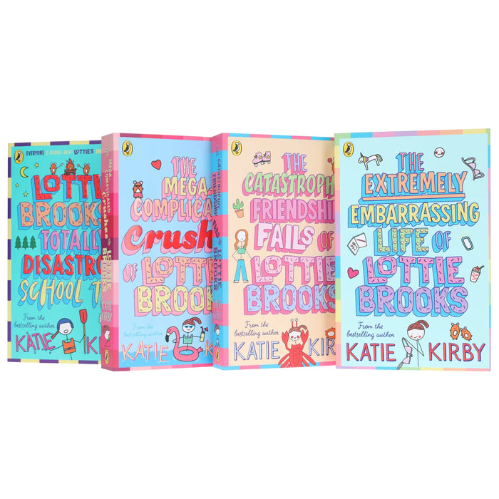 Lottie Brooks Series By Katie Kirby 4 Books Collection Set - Ages 9-12 - Paperback B2D DEALS Penguin Random House