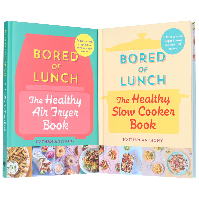 Bored of Lunch Collection by Nathan Anthony: 2 Books Set - Hardback Non-Fiction Ebury Publishing