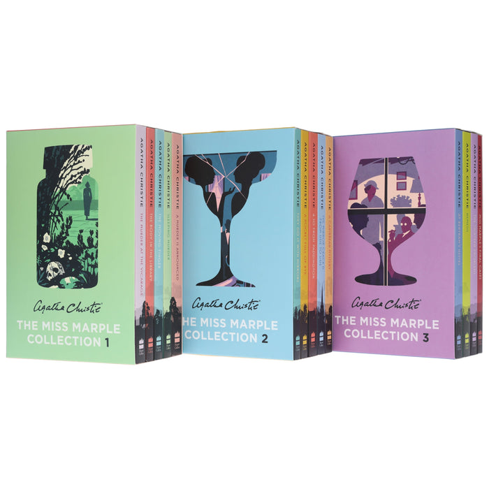 The Miss Marple Series by Agatha Christie: 14 Books Collection Box Sets - Fiction - Paperback Fiction HarperCollins Publishers