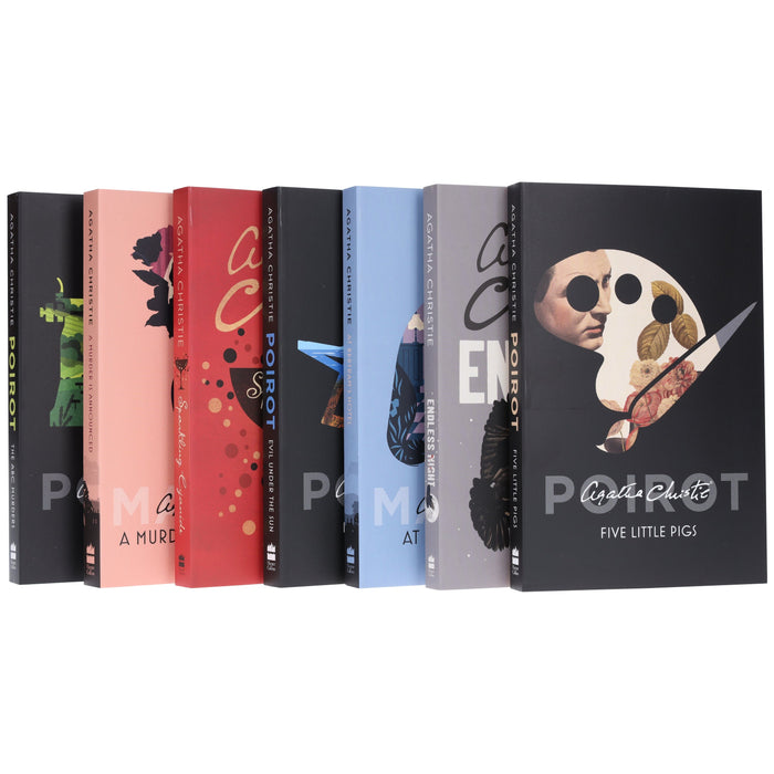 Seven Deadly Sins: Hercule Poirot Series by Agatha Christie: 7 Books Collection Box Set - Fiction - Paperback Fiction HarperCollins Publishers