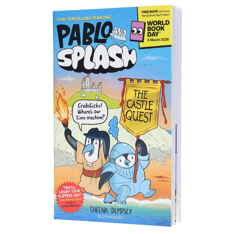 Pablo and Splash: The Castle Quest: World Book Day 2026 by Sheena Dempsey - Ages 6-9 - Paperback 7-9 Bloomsbury Publishing