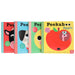 Peekaboo: Apple, Chick, Dog & Cow by Camilla Reid Illustrated 4 Books Collection Set - Ages 0-5 - Board Book 0-5 Nosy Crow Ltd