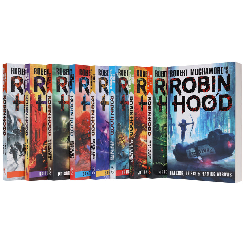 Robin Hood Series by Robert Muchamore 9 Books Collection Set - Ages 10-17 - Paperback 9-14 Bonnier Books Ltd