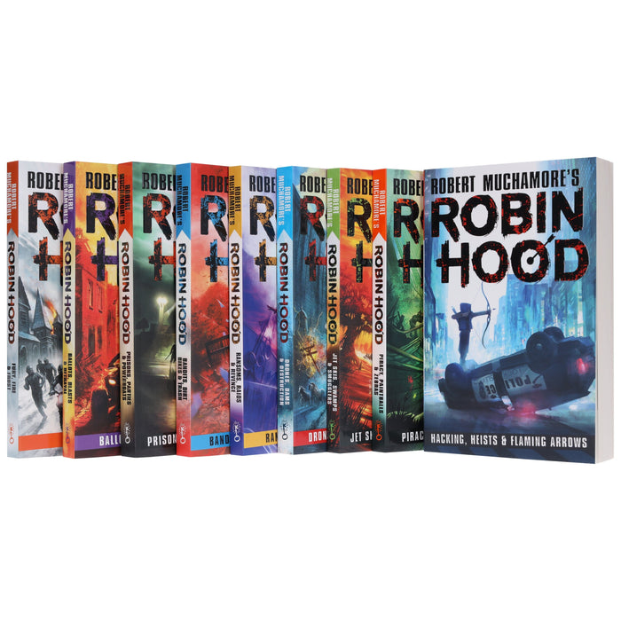 Robin Hood Series by Robert Muchamore 9 Books Collection Set - Ages 10-17 - Paperback 9-14 Bonnier Books Ltd