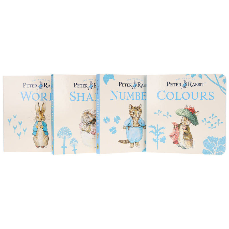 Peter Rabbit My First Little Library by Beatrix Potter 4 Books Collection Box Set - Ages 2+ - Board Book 3-5 Penguin Random House