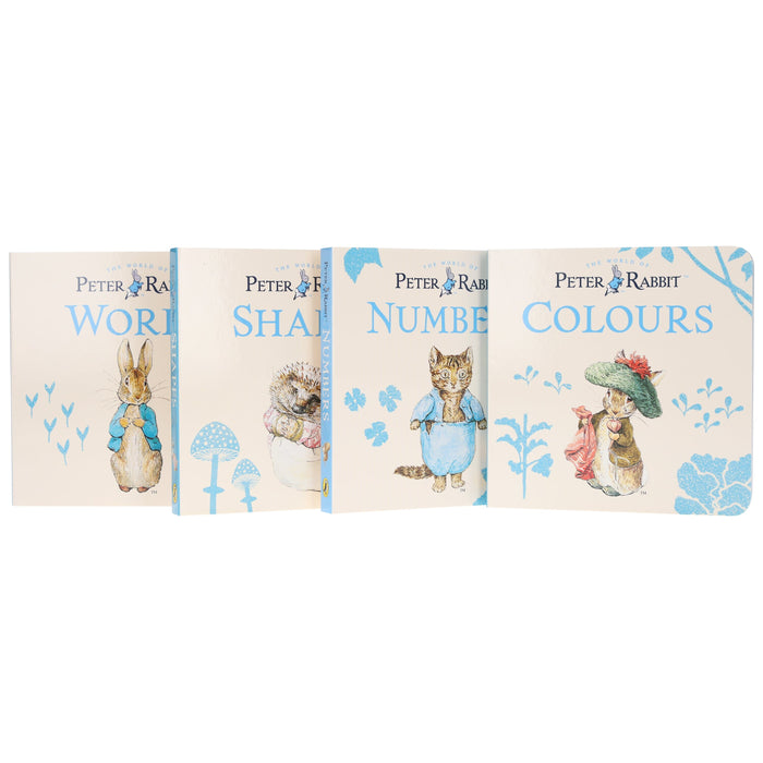 Peter Rabbit My First Little Library by Beatrix Potter 4 Books Collection Box Set - Ages 2+ - Board Book 3-5 Penguin Random House