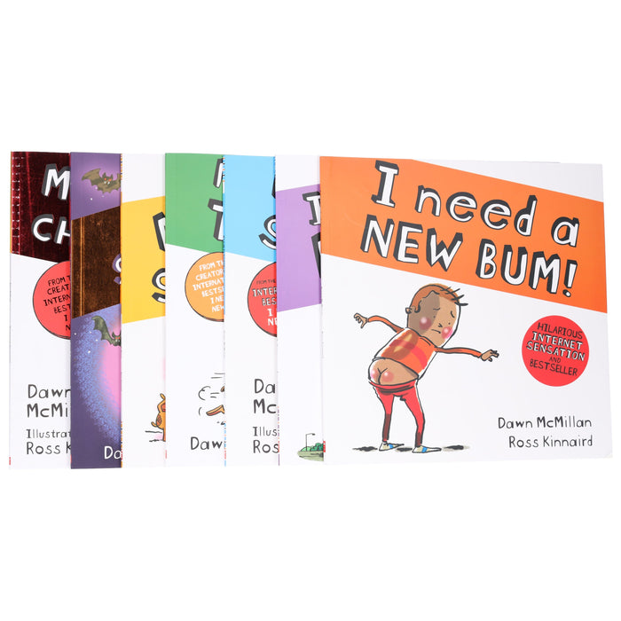 New Bum Series By Dawn McMillan 7 Books Collection Set - Ages 2-6 - Paperback 0-5 Scholastic
