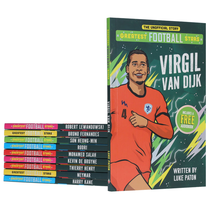 The Greatest Football Stars (Vol 1-2) by Luke Paton 20 Books Collection Set - Ages 7+ - Paperback B2D DEALS Sweet Cherry Publishing