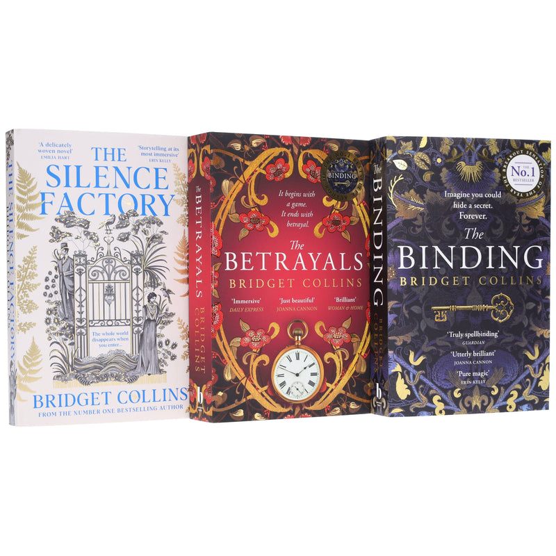 Bridget Collins Novels (The Binding, The Betrayals & The Silence Factory) 3 Books Collection Set - Fiction - Paperback Fiction HarperCollins Publishers
