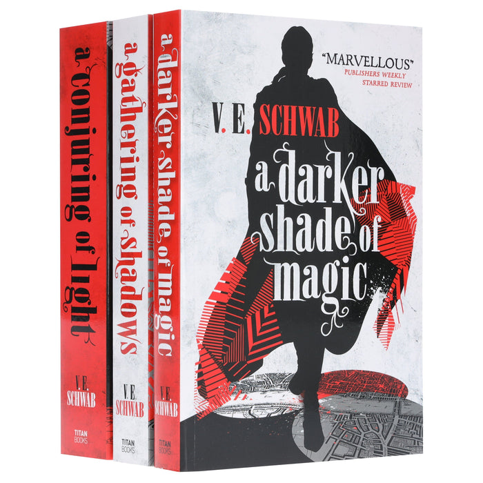 A Darker Shade Of Magic Trilogy 3 Books Box Set By V. E. Schwab - Fiction - Paperback Fiction Titan Books Ltd