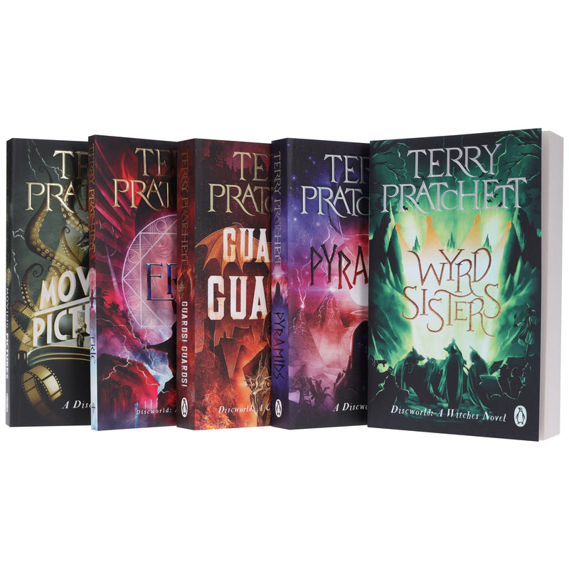 Discworld by Terry Pratchett Series 2 (Book 6-10) Collection Set - Fiction - Paperback Fiction Penguin Random House