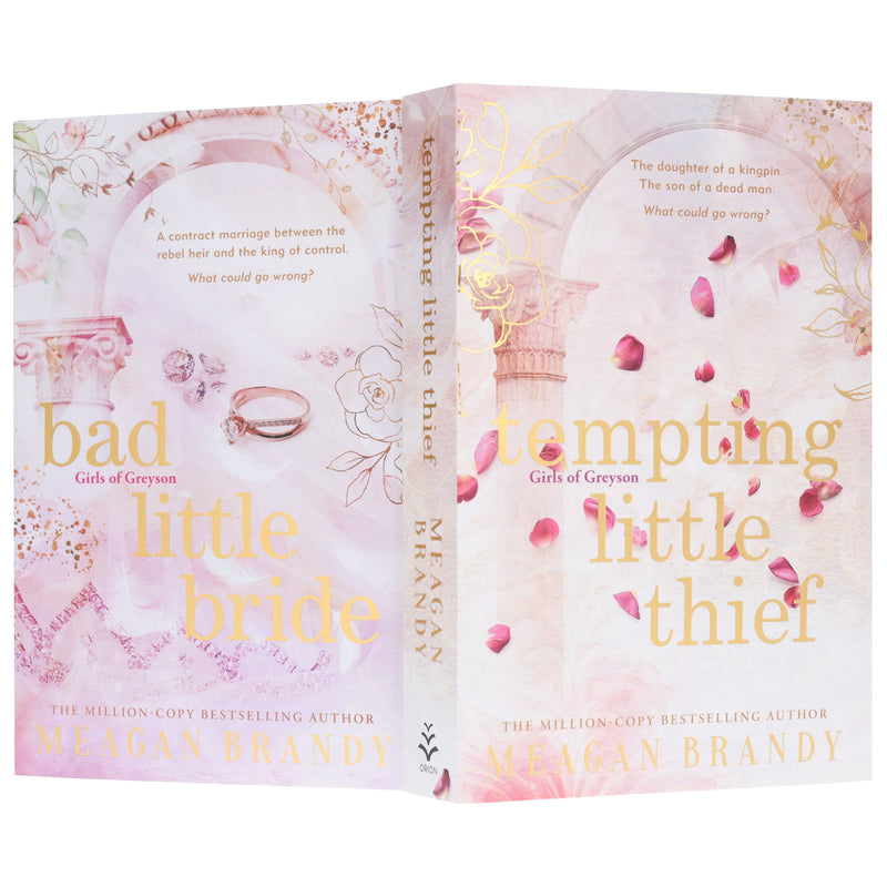 Girls of Greyson Series (Tempting Little Thief & Bad Little Bride) by Meagan Brandy 2 Books Collection Set - Fiction - Paperback Fiction Hachette