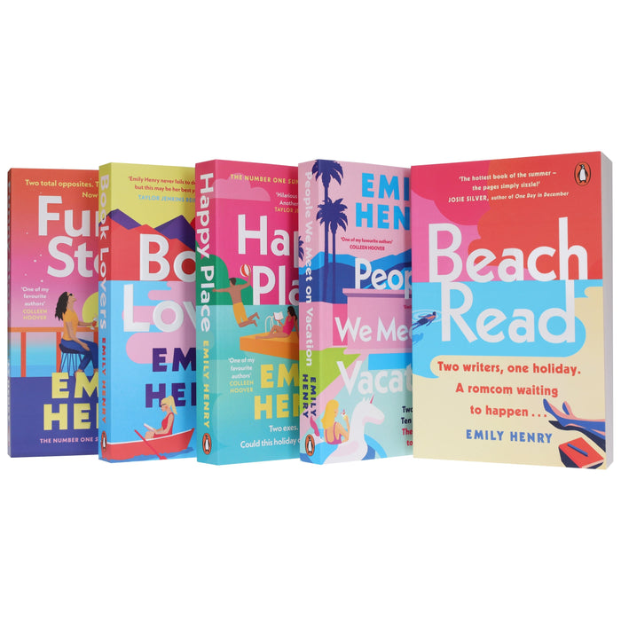Beach Read Collection By Emily Henry: 5 Books Set - Fiction - Paperback Fiction Penguin Random House