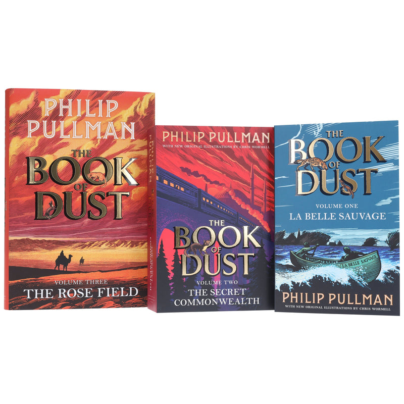 The Book of Dust (Vol 1-3) (His Dark Materials) by Philip Pullman Illustrated 3 Books Collection Set - Ages 12-17 - Paperback/Hardback Fiction Penguin Random House