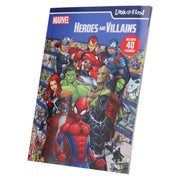 Marvel Heroes and Villains Look and Find by PI Kids - Ages 4+ - Paperback (Includes 40 Stickers!) 5-7 Phoenix International Publications, Incorporated