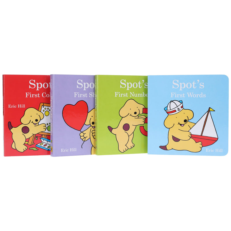 Spot's Little Learning Library by Eric Hill 4 Books Collection Box Set - Ages 2+ - Board Book 3-5 Penguin Random House