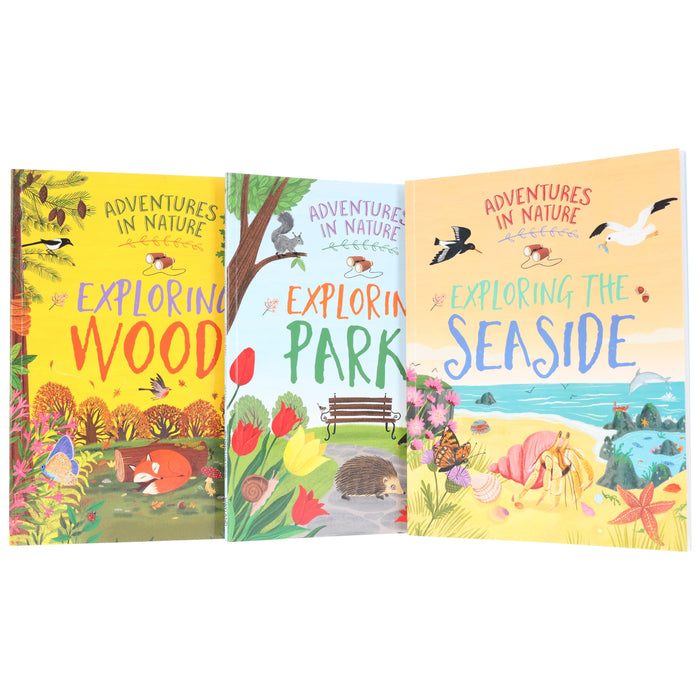 Adventures in Nature Series by Jen Green Illustrated 3 Picture Books Collection Set - Ages 7+ - Paperback 7-9 Hachette