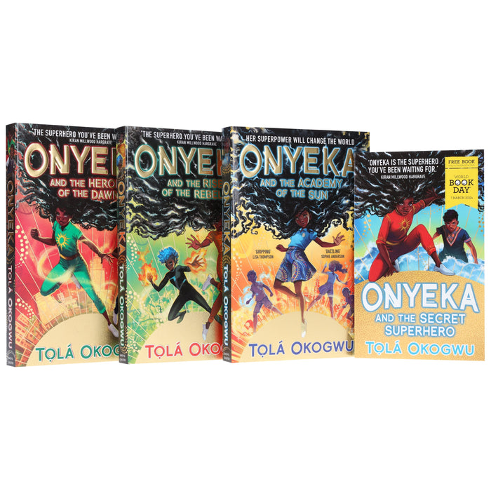 Onyeka Series By Tolá Okogwu 4 Books Collection Set - Ages 8+ - Paperback 9-14 Simon & Schuster