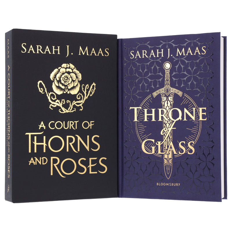 Throne of Glass & A Court of Thorns and Roses Collector's Edition By Sarah J. Maas: 2 Books Collection Set - Age 17+ - Hardback Fiction Bloomsbury Publishing PLC