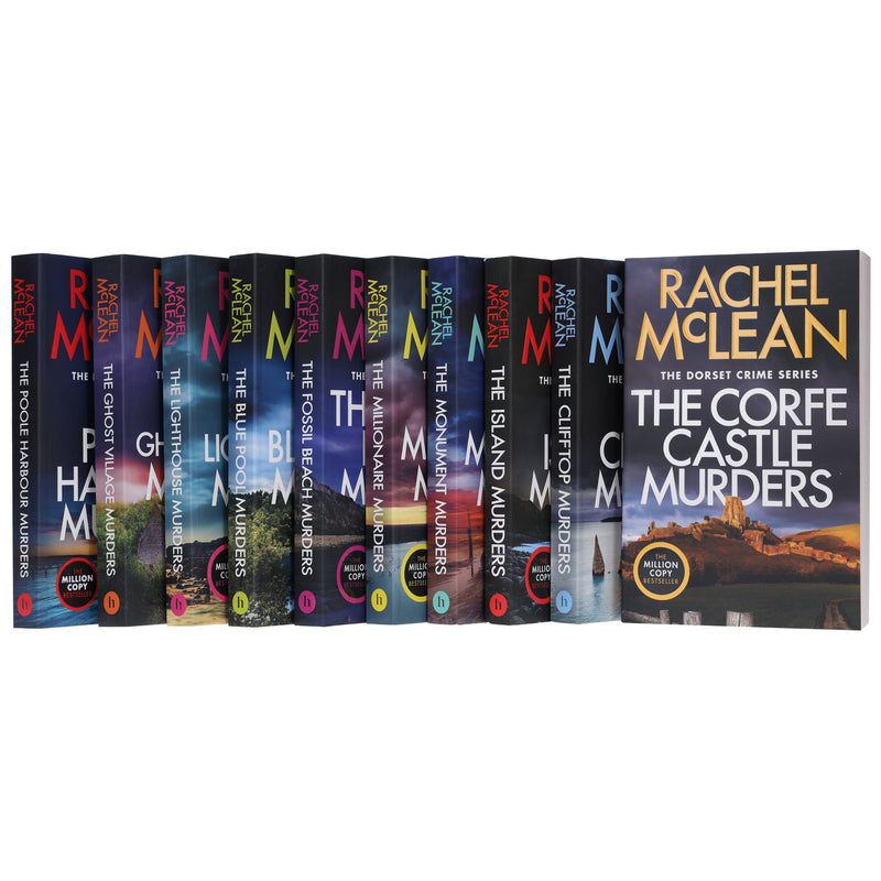 Dorset Crime Series by Rachel Mclean 1-10 Books Collection Set - Fiction - Paperback Fiction Hera Books