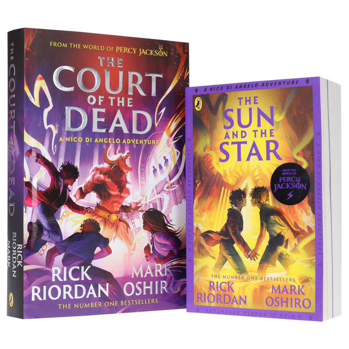 A Nico di Angelo Adventures Series by Rick Riordan & Mark Oshiro 2 Books Collection Set - Ages 9-17 - Paperback/Hardback 9-14 Penguin Random House