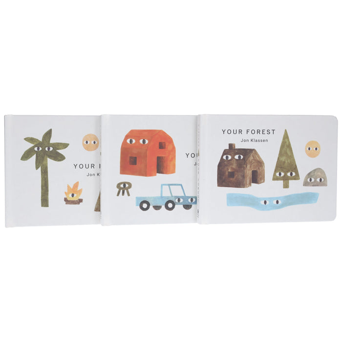 Your Places: A Trio of Board Books for the Youngest of Children by Jon Klassen 3 Books Collection Set - Ages 2-7 - Board Book 0-5 Walker Books