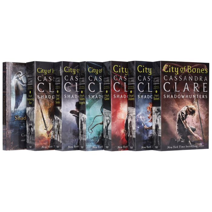 Shadowhunters by Cassandra Clare - The Mortal Instruments 7 Books Box Set - Ages 14+ - Paperback Fiction Walker Books Ltd