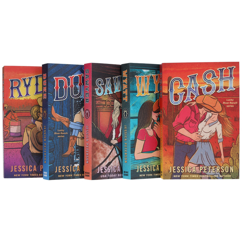 Lucky River Ranch Series by Jessica Peterson 5 Books Collection Set - Fiction - Paperback Fiction Hachette