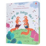 Why Do Things Die? (Usborne: Lift the Flap First Questions & Answers) - Ages 4+ - Board Book 3-5 Usborne Publishing Ltd
