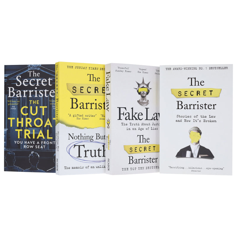 The Secret Barrister Collection 4 Books Set - Non Fiction - Paperback Non-Fiction Macmillan