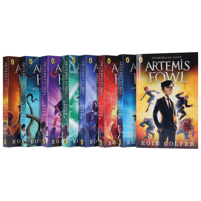 Artemis Fowl Series By Eoin Colfer Complete Collection 8 Books Set - Ages 9-16 - Paperback