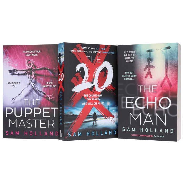 Major Crimes Series by Sam Holland 3 Books Collection Set - Fiction - Paperback Fiction HarperCollins Publishers