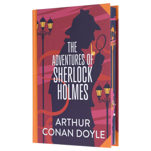 The Adventures of Sherlock Holmes by Sir Arthur Conan Doyle - Fiction - Sprayed Edges Hardback Fiction Wilco Books