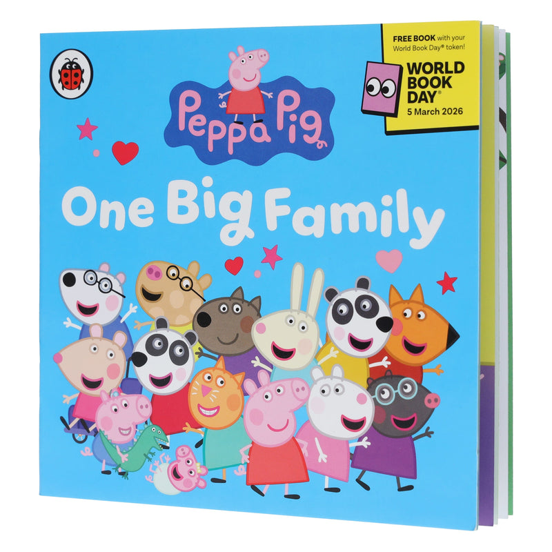 Peppa Pig: One Big Family: A World Book Day 2026 Mini Book - Ages 3-6 - Paperback 3-5 Penguin Random House