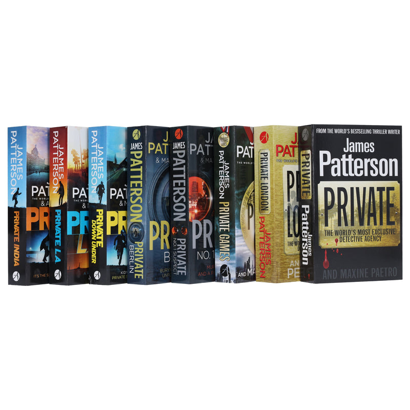 Private Series (Books 1-8) by James Patterson 8 Books Collection Set - Fiction - Paperback Fiction Penguin Random House