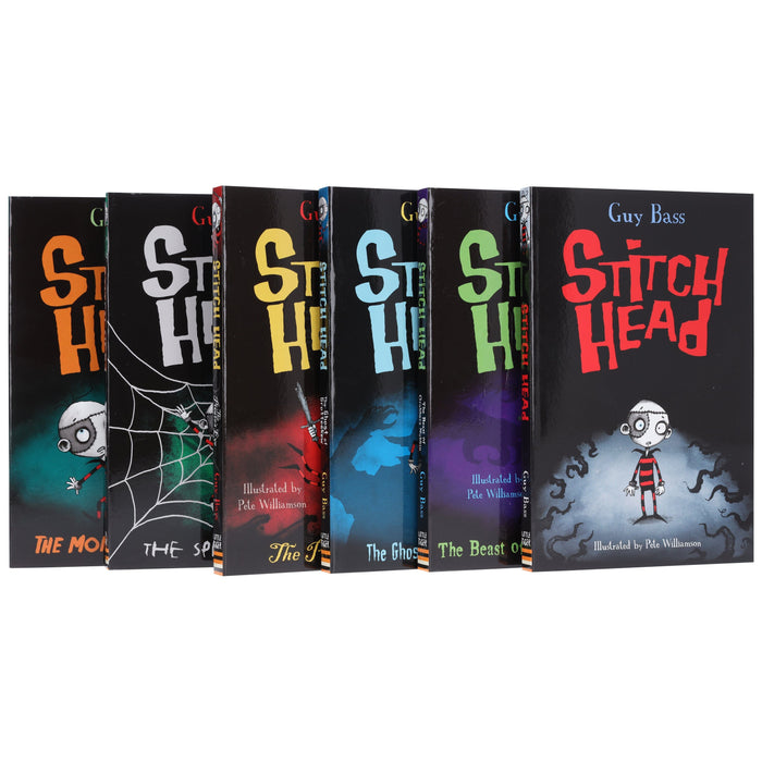 Stitch Head by Guy Bass 6 Books Collection Box Set - Ages 9-14 - Paperback 9-14 Penguin Random House