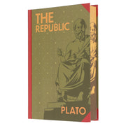 The Republic Book By Plato - Non Fiction - Sprayed Edges Hardback Non-Fiction Wilco Books