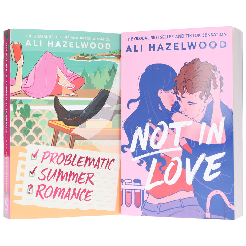 Not In Love Series (Not In Love & Problematic Summer Romance) by Ali Hazelwood 2 Books Collection Set - Fiction - Paperback Fiction Hachette