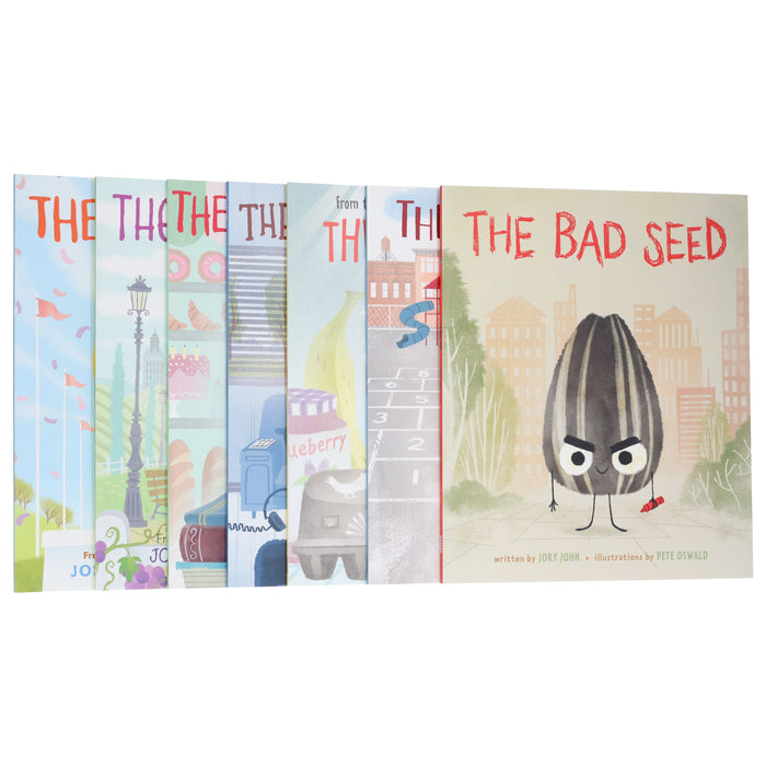 The Food Group Series By Jory John Illustrated 7 Picture Books Collection Set - Ages 4-8 - Paperback 3-5 HarperCollins Publishers